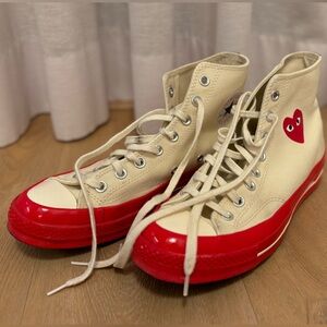 Converse Comme Des Garçons Play 70 High Tops Size 10